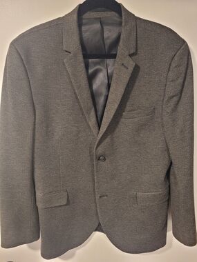 Topman Men's Olive Single-Breasted Blazer